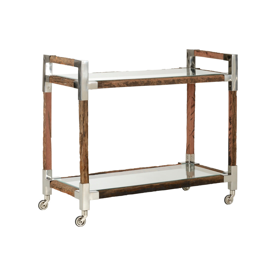 Wildwood Rustic Glam Bar Cart