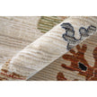 Feizy Melrose 39P1F Transitional Floral & Botanical Rug in Ivory/Red/Blue