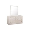 Magnussen Home Cypress Point Sand Dollar Double Drawer Dresser With Portrait Mirror