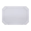 Century Furniture Phoenix Chairside Table with Glass Top