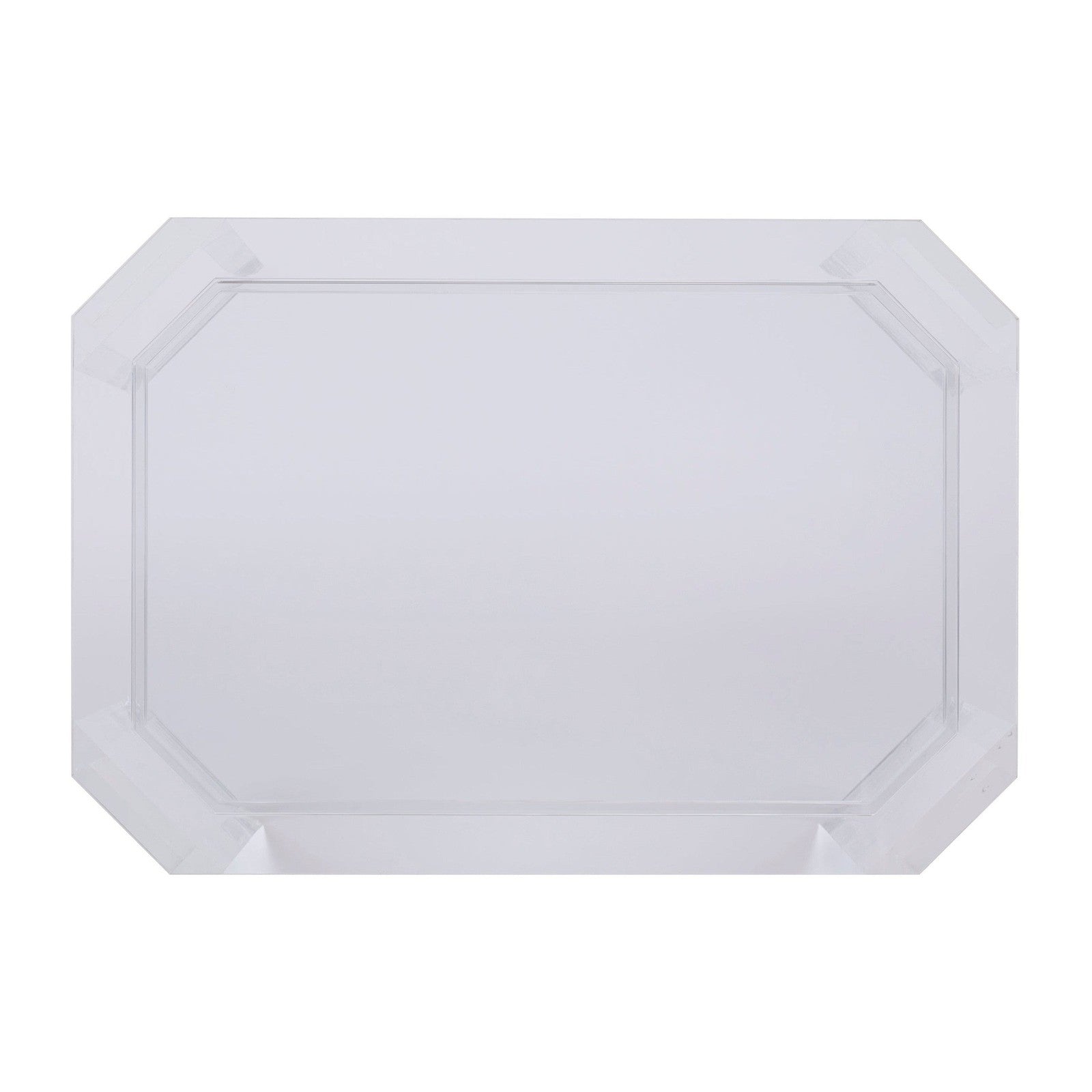 Century Furniture Phoenix Chairside Table with Glass Top