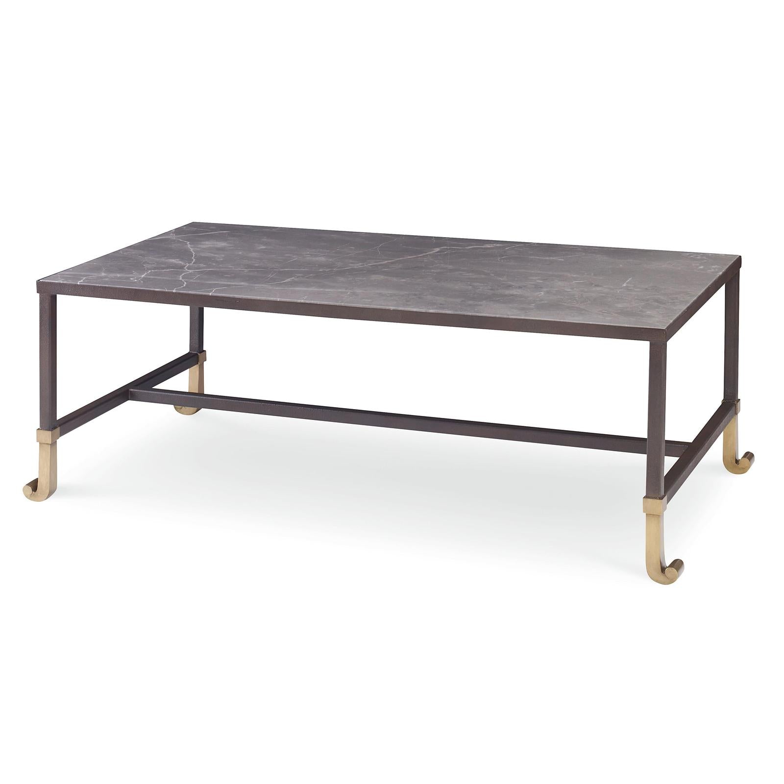 Century Furniture Thomas O'Brien Calliope Cocktail Table - Stone Top
