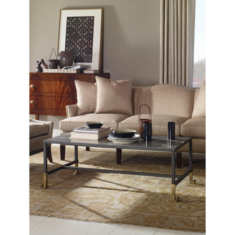 Century Furniture Thomas O'Brien Calliope Cocktail Table - Stone Top
