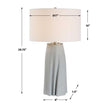 Uttermost Cover Up Sculpted Table Lamp