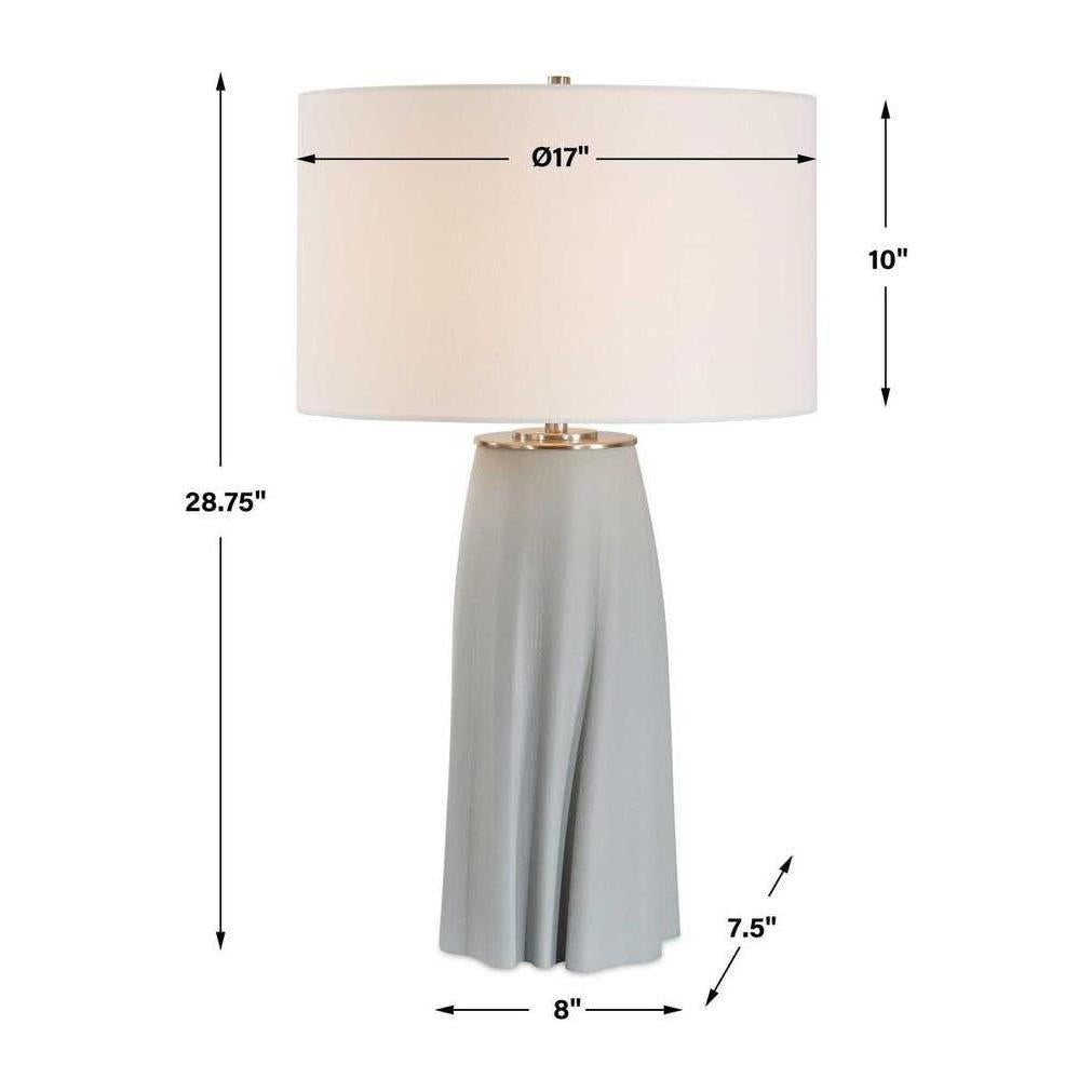 Uttermost Cover Up Sculpted Table Lamp