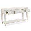 Magnussen Home Newport Alabaster Rectangular Sofa Table