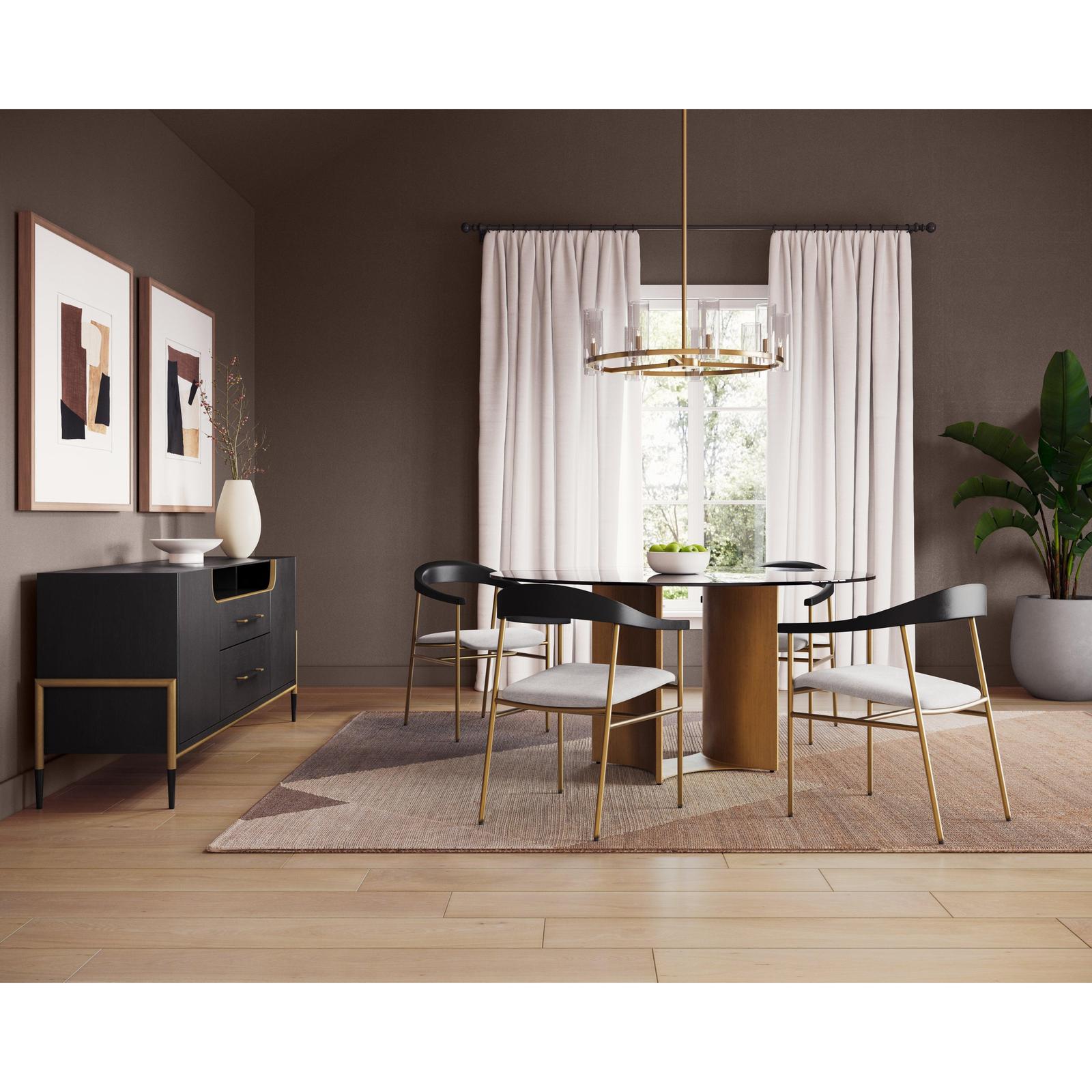 Sunpan Family Dynamics Brown Frame