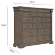 Pulaski Madison Ridge Natural Bark Chest