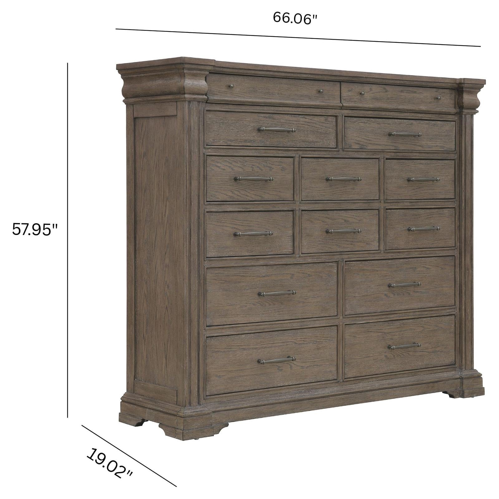 Pulaski Furniture Madison Ridge 14 Drawer Master Chest
