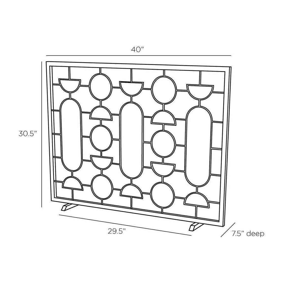 Arteriors Adamo Firescreen Clearance