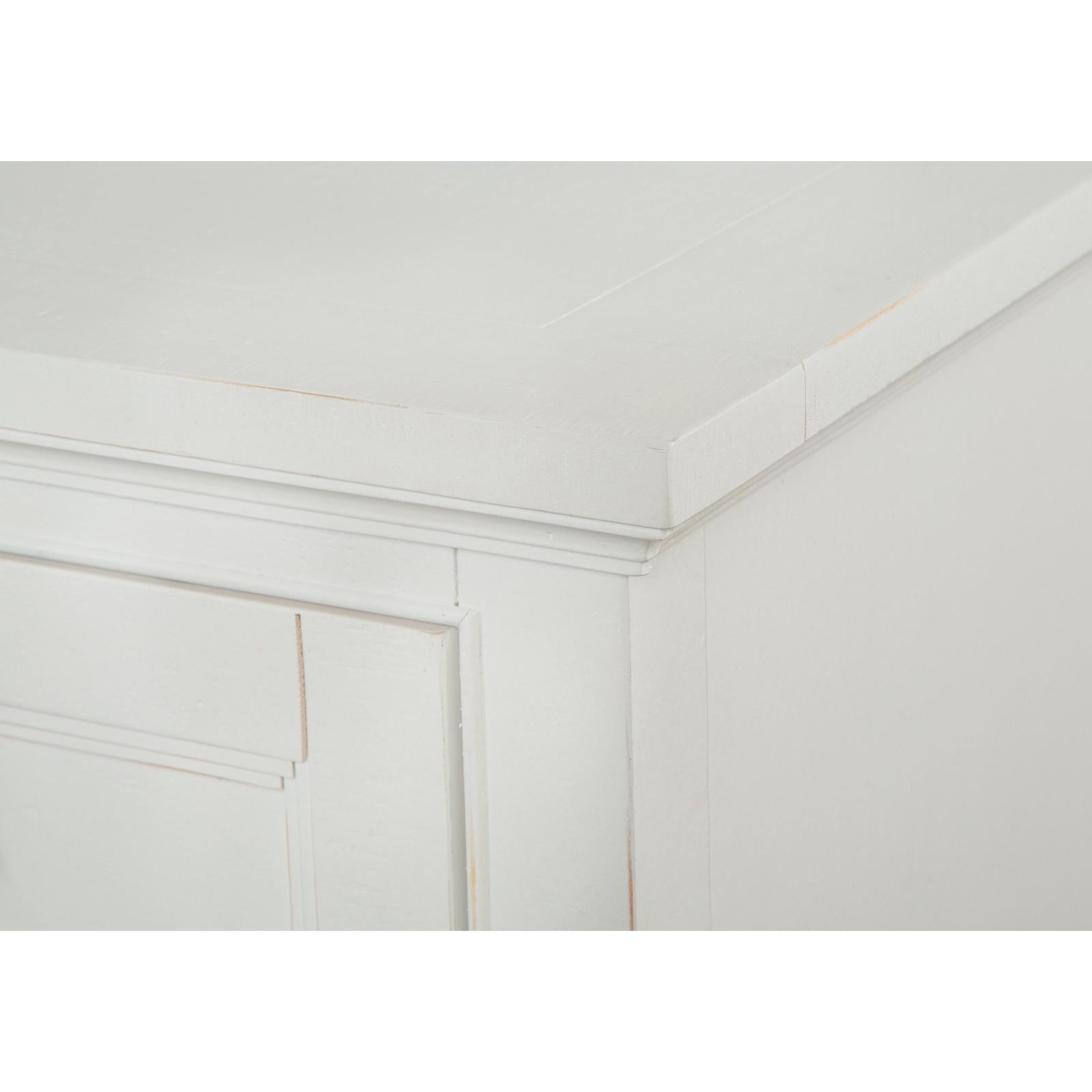 Magnussen Home Heron Cove Chalk White And Dovetail Grey Buffet