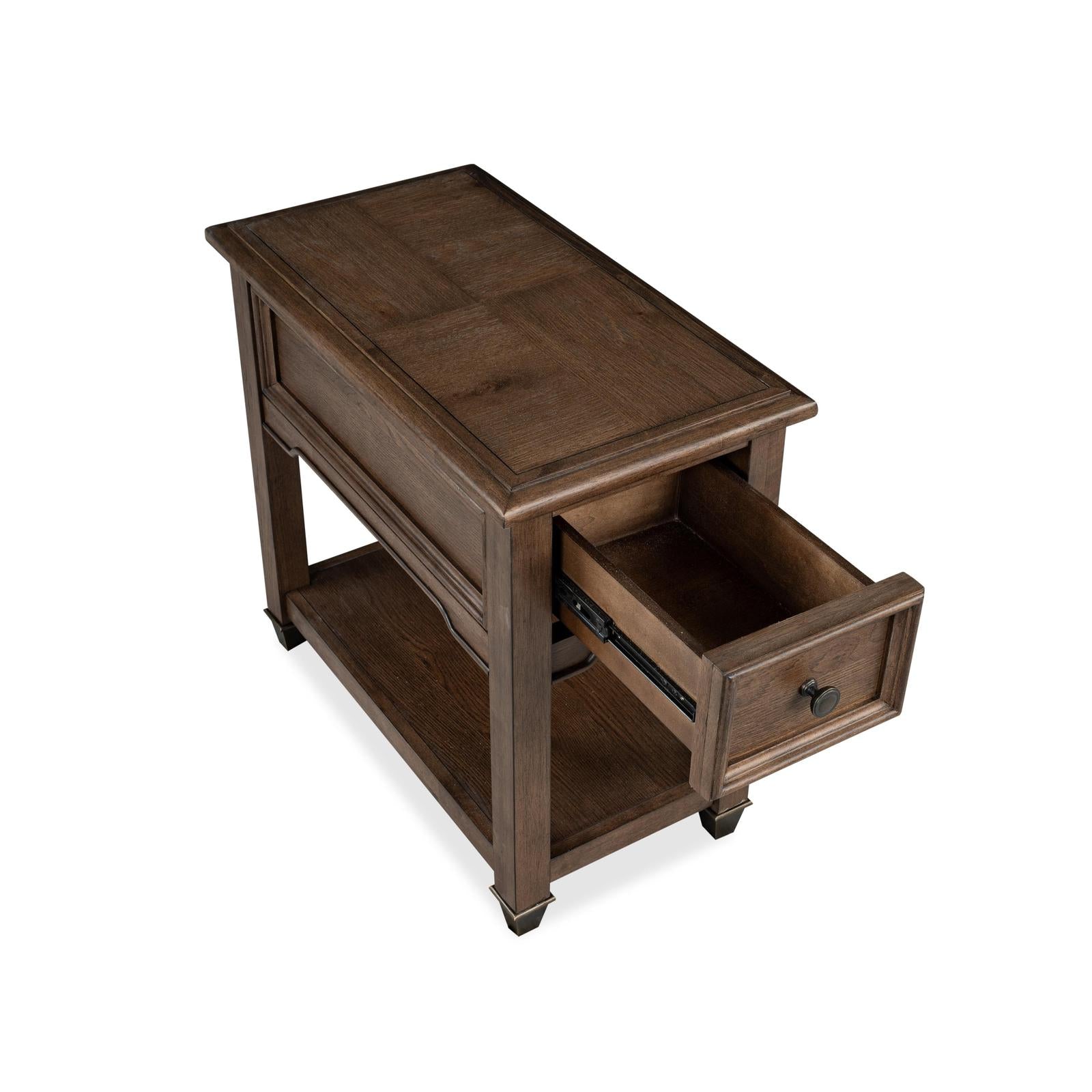 Magnussen Home Cormac Brown Rectangular Accent Table