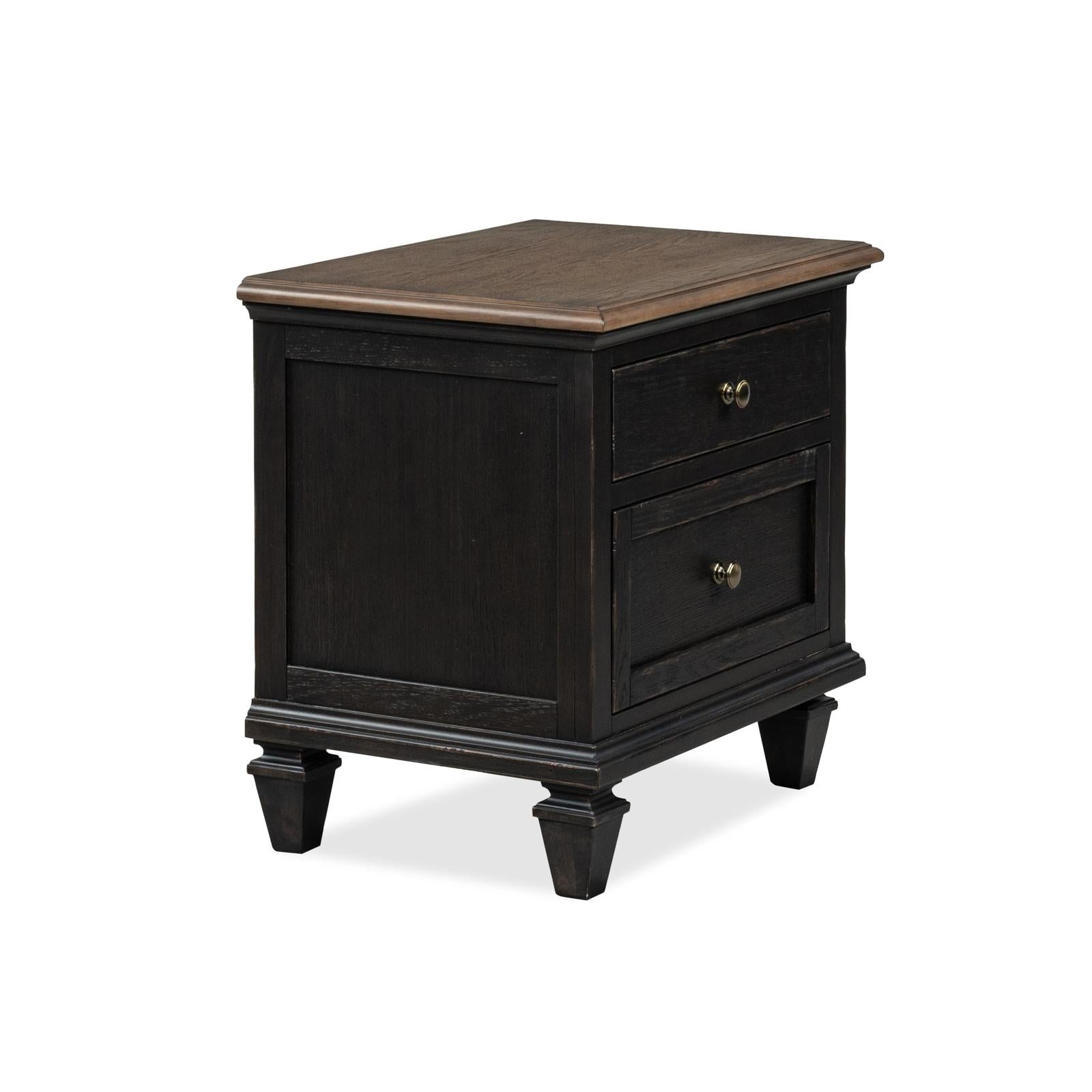 Magnussen Home Surrey Brown Drawer Nightstand