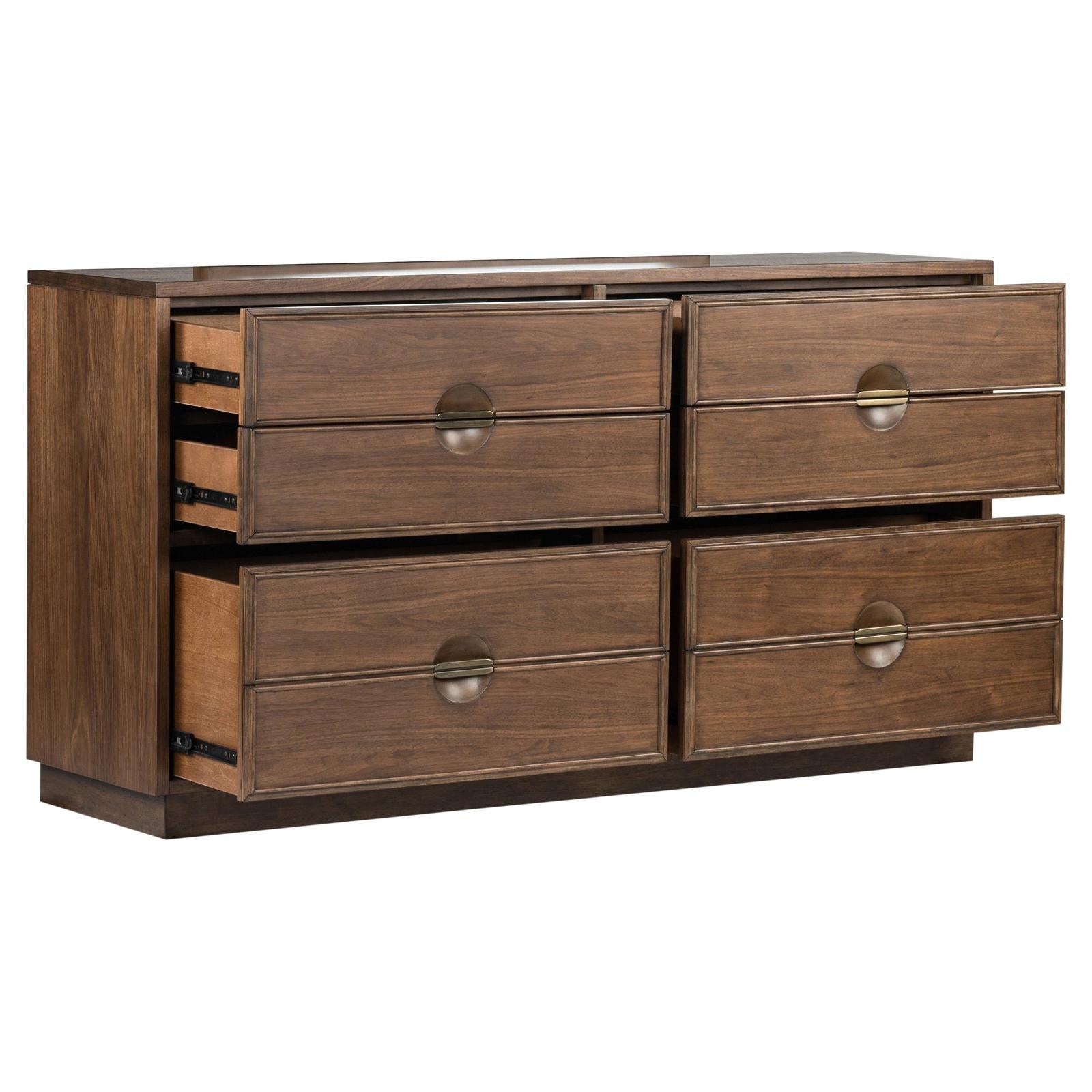 Magnussen Home Selena Brown Double Drawer Dresser