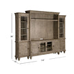Magnussen Home Calistoga Dovetail Grey Entertainment Wall