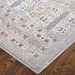 Feizy Francisco 39GCF Transitional Oriental in Orange/Gray/White