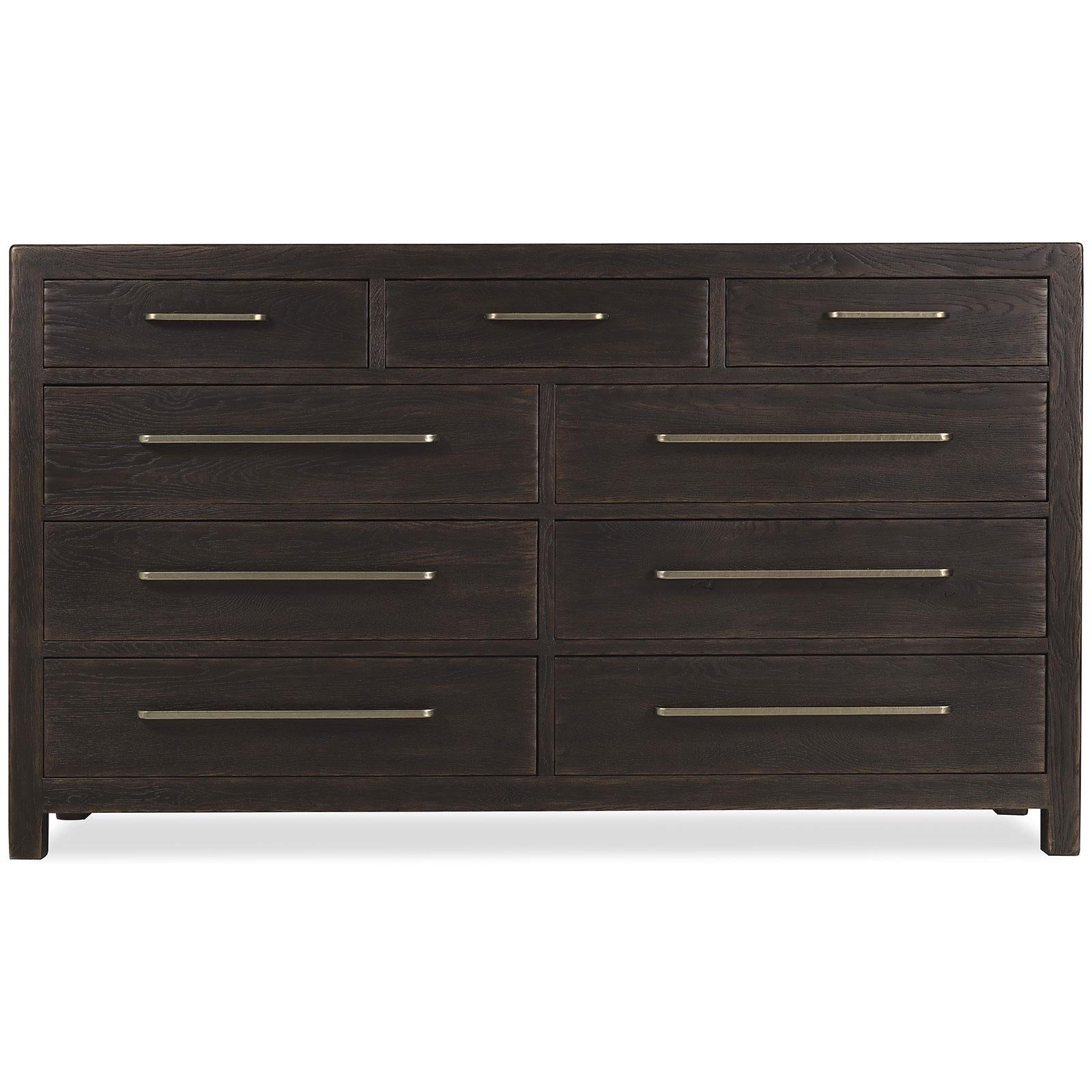 Hooker Furniture Driftwood Nine-Drawer Dresser