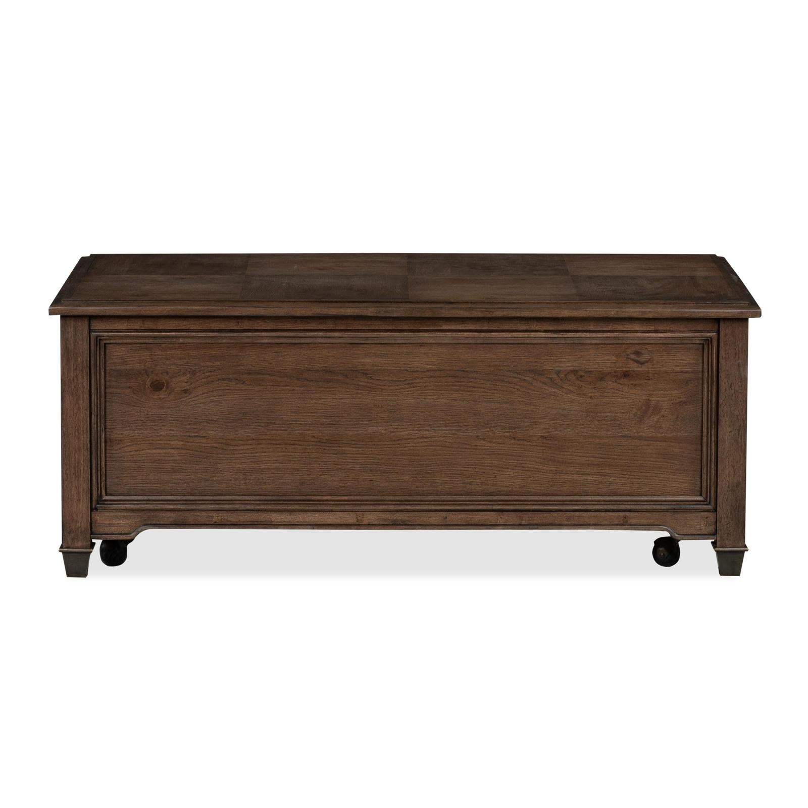 Magnussen Home Cormac Brown Lift Top Storage Cocktail Table