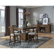 Magnussen Home Bay Creek Toasted Nutmeg Upholstered Counter Chair Set of 2