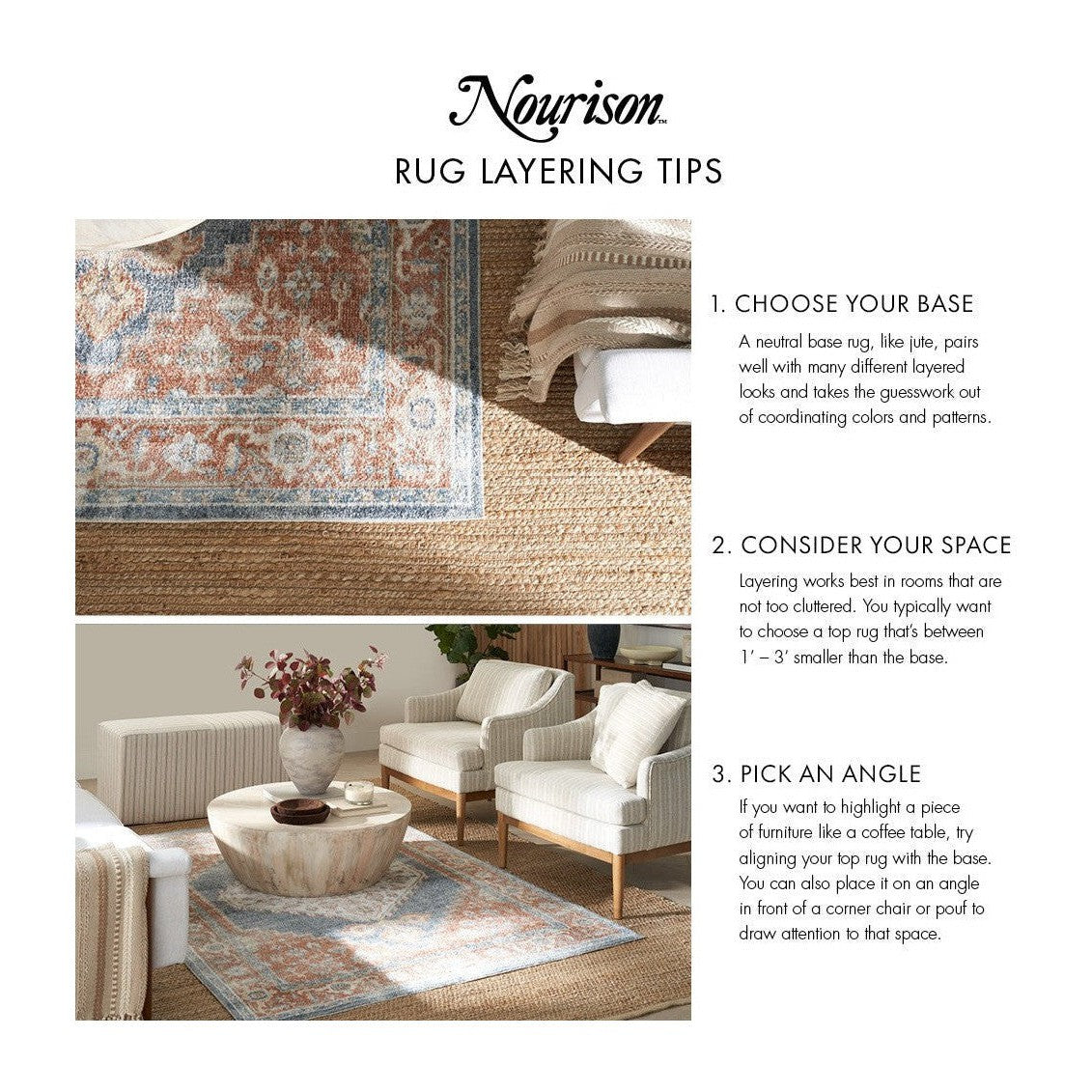 Nourison Andes AND05 Scandinavian Indoor Rug