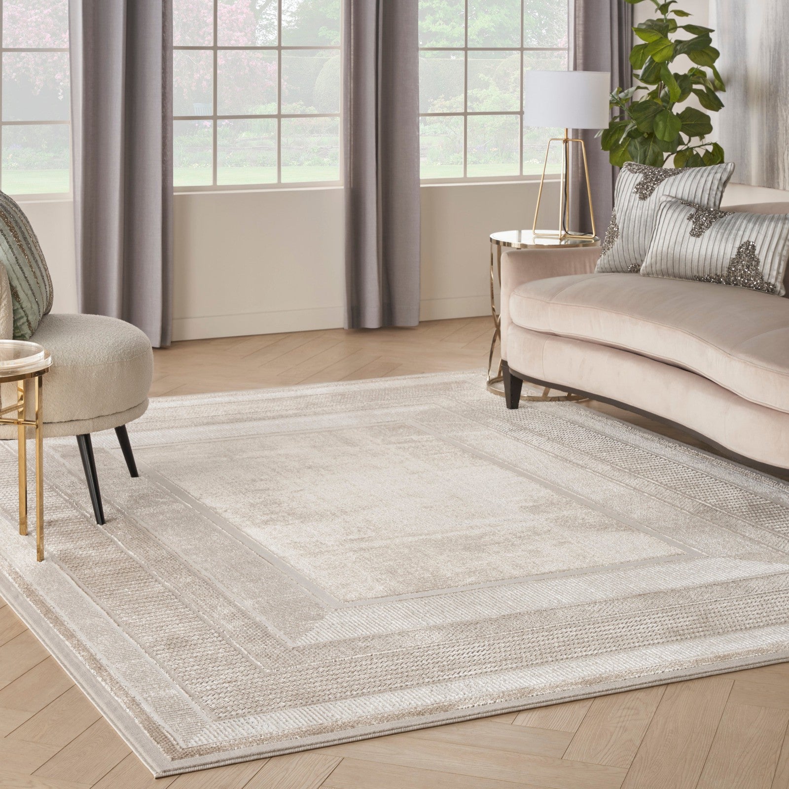 Nourison Glitz GLZ07 Modern Indoor Rug