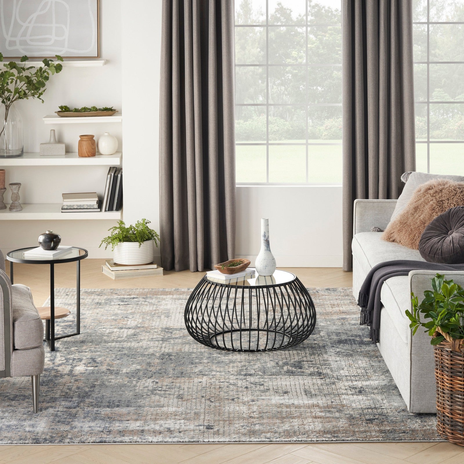 Nourison Quarry QUA02 Modern Indoor Rug