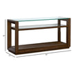 Magnussen Home Sebastian Cinnamon Rectangular Sofa Table