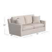 Hooker Upholstery Daxton Studio Sofa