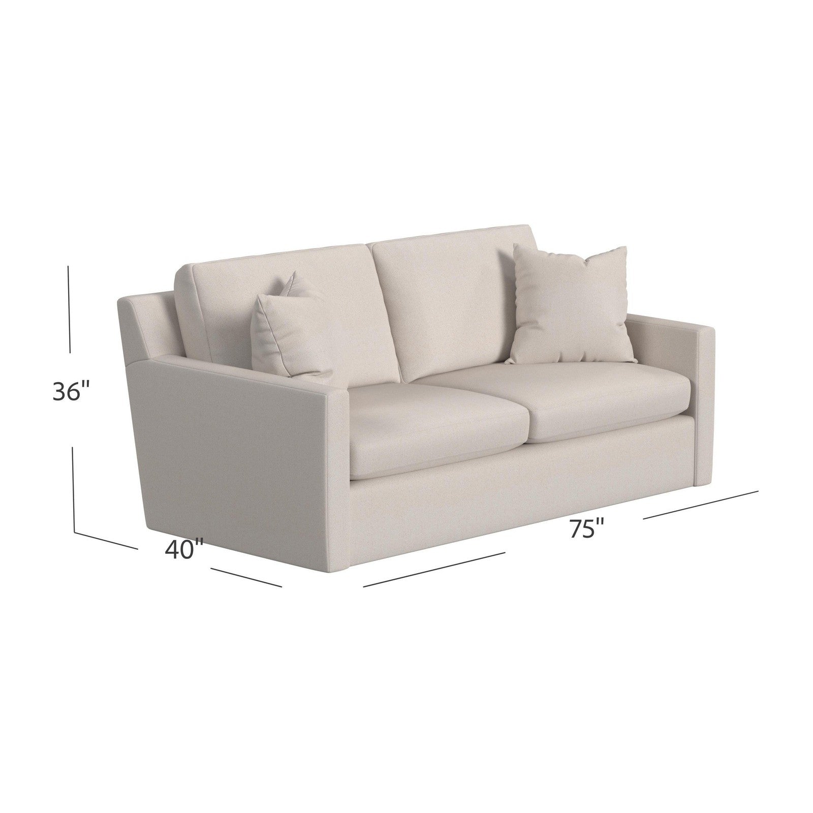 Hooker Upholstery Daxton Studio Sofa