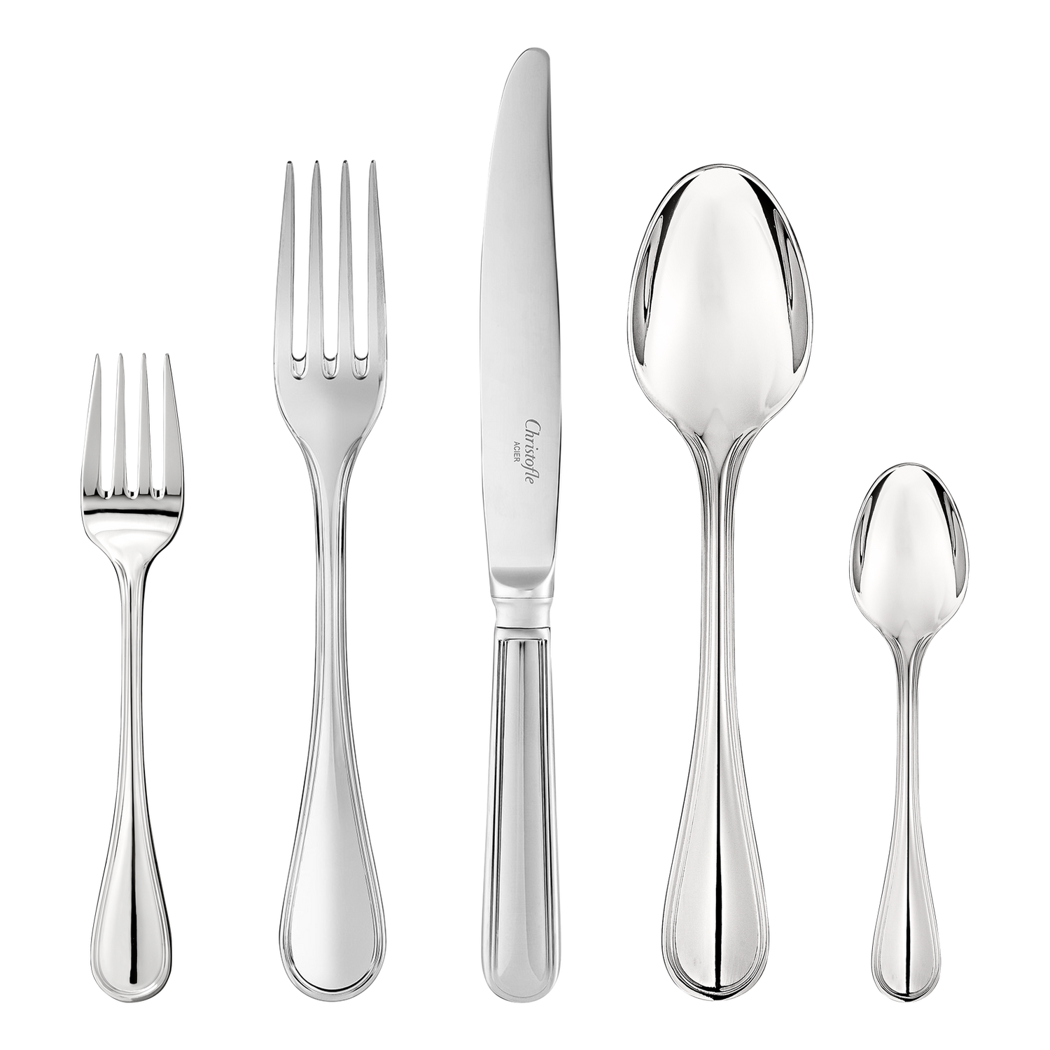 Christofle Albi Acier Stainless Steel Cutlery Set
