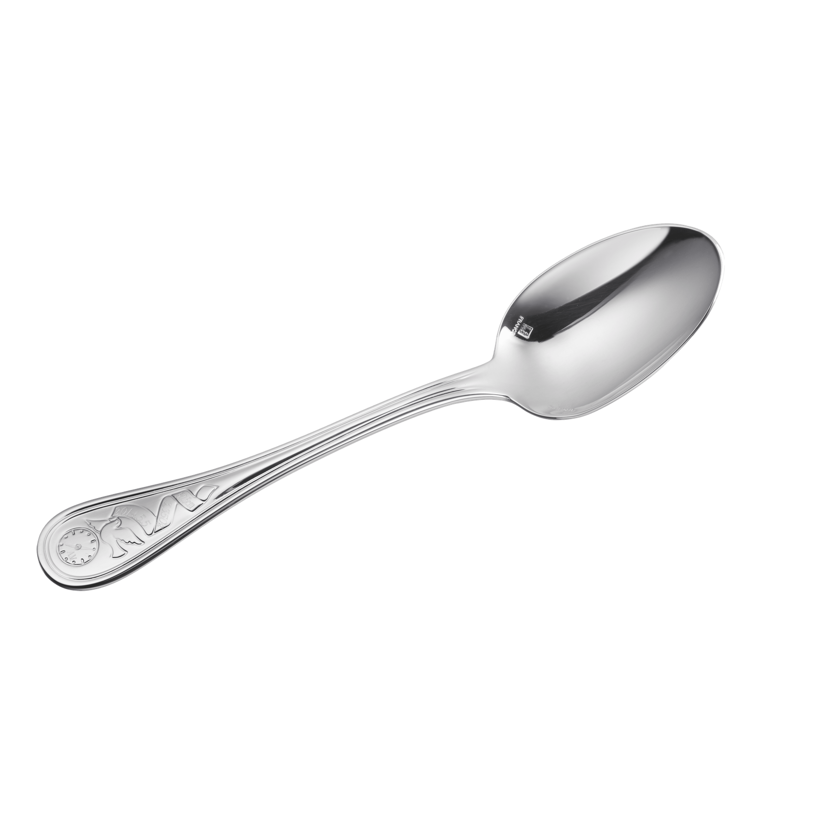 Christofle Albi Silver Plated Birth Spoon