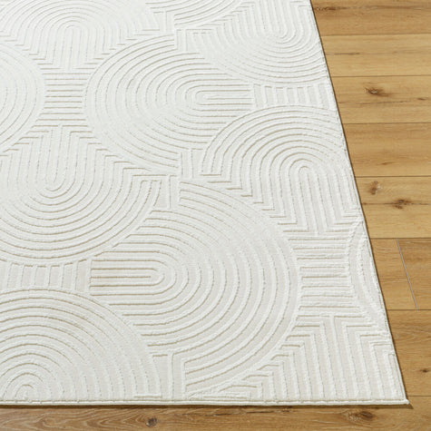 Surya Alder ALD-2323 Machine Woven Rug Cream/Ivory