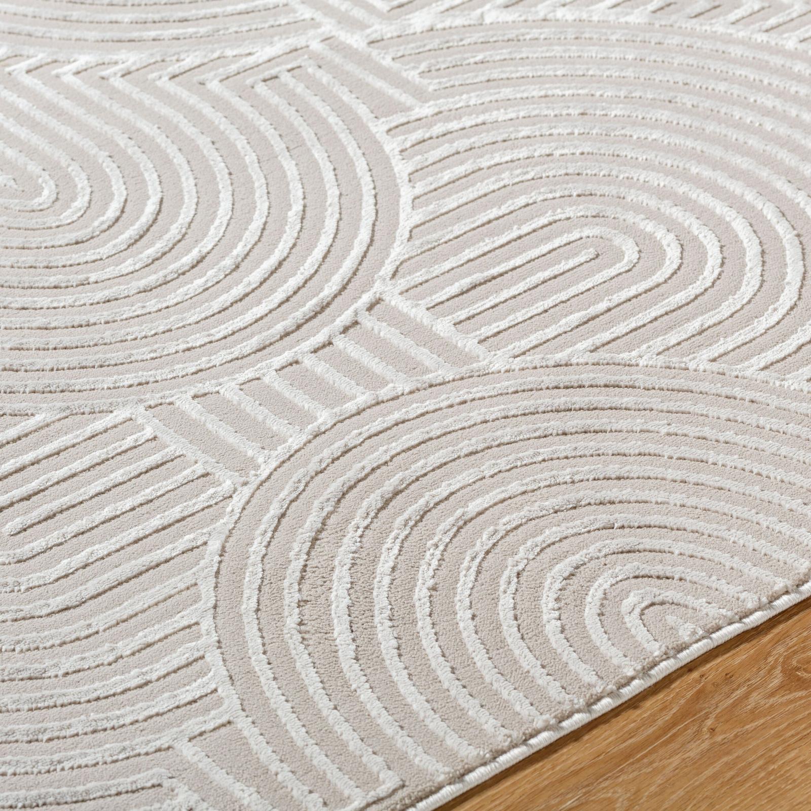 Livabliss by Surya Alder ALD-2324 Machine Woven Rug Tan/Taupe