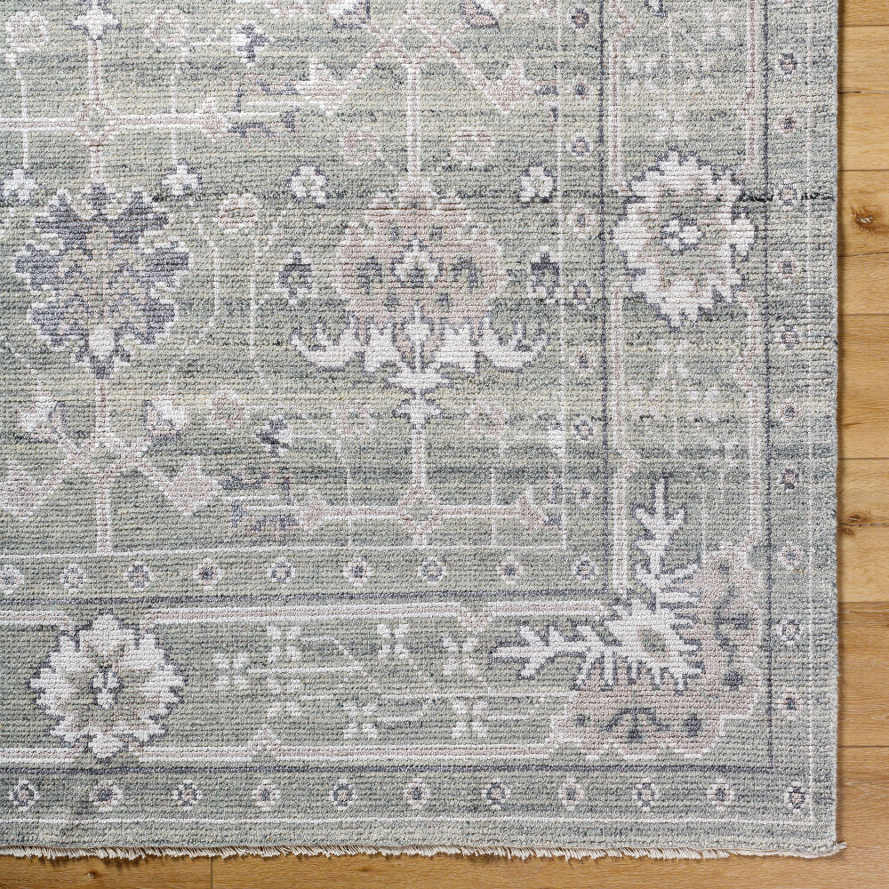 Surya Almeria ALM-2305 Handmade Rug Cream/Gray/Medium Gray