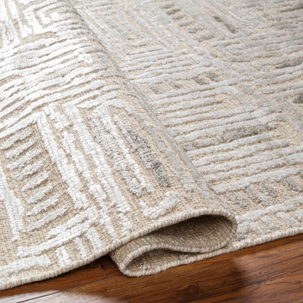 Surya Amina AMA-2303 Handmade Rug Beige/Light Sage