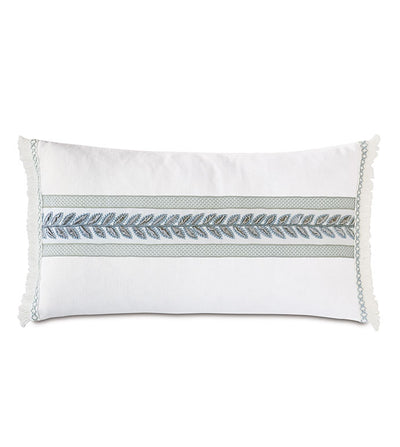 Eastern Accents Amberlynn Horizontal Leaf Decorative Pillow