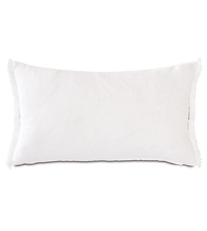 Eastern Accents Amberlynn Horizontal Leaf Decorative Pillow