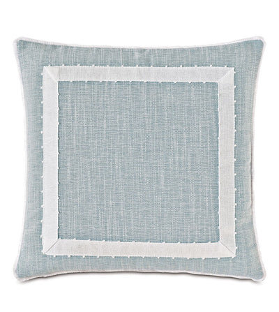 Eastern Accents Amberlynn Mitered Picot Decorative Pillow
