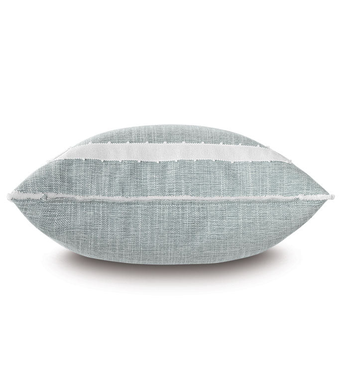 Eastern Accents Amberlynn Mitered Picot Decorative Pillow