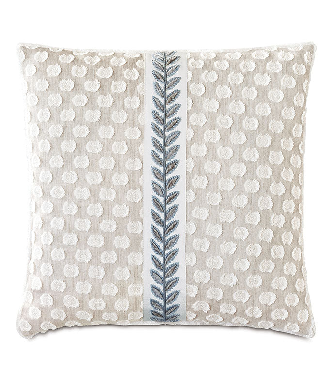 Eastern Accents Amberlynn Applique Decorative Pillow