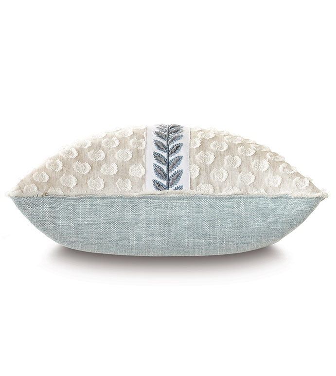 Eastern Accents Amberlynn Applique Decorative Pillow