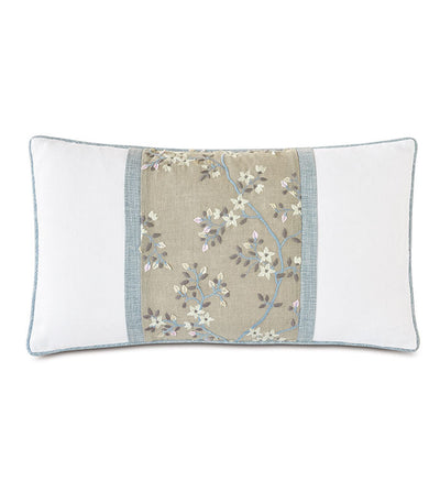 Eastern Accents Amberlynn Embroidered Insert Decorative Pillow