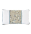 Eastern Accents Amberlynn Embroidered Insert Decorative Pillow