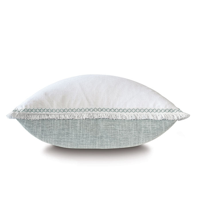 Eastern Accents Amberlynn Loop Trim Decorative Pillow