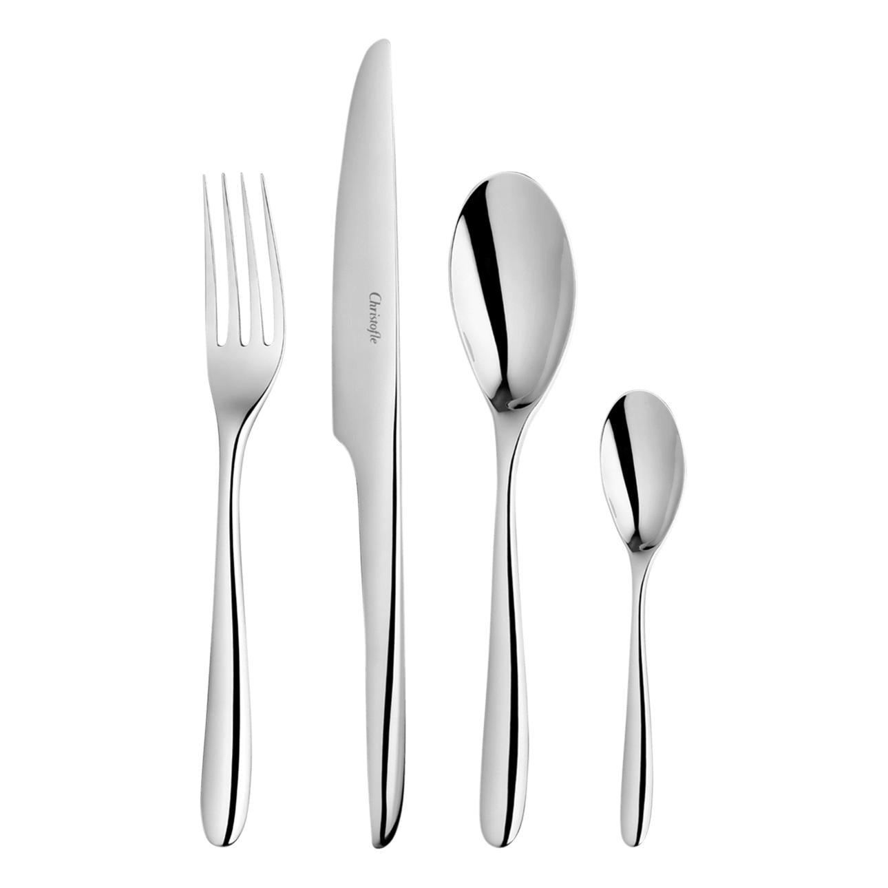 Christofle L'Ame de Christofle Stainless Steel 48-Piece Cutlery
