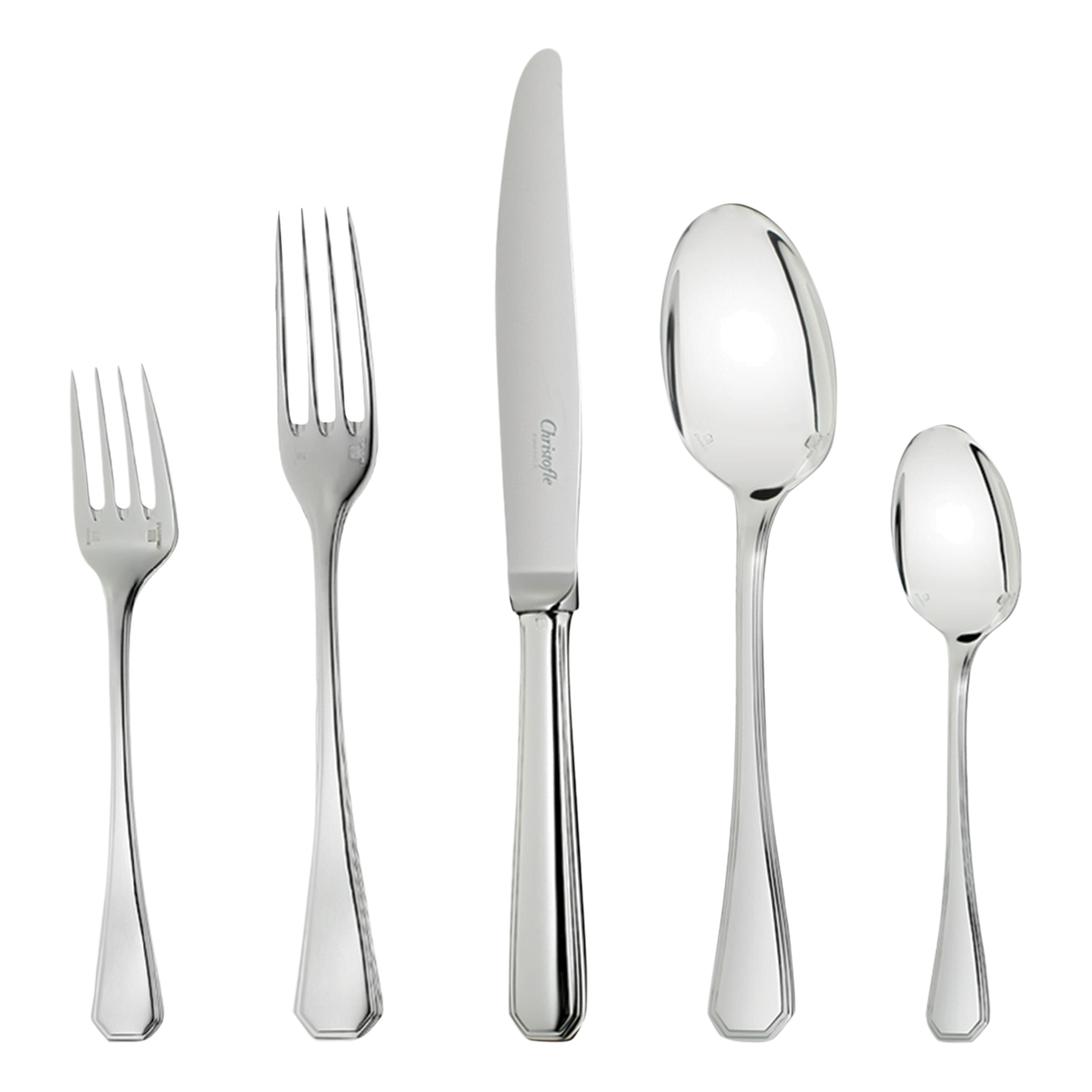 Christofle America Silver Plated Cutlery Set