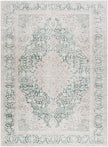 Surya Amelie AML-2393 Machine Woven Rug Cream/Medium Green/Olive