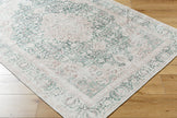 Surya Amelie AML-2393 Machine Woven Rug Cream/Medium Green/Olive