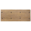 Hooker Furniture Driftwood Flip-Top Console Table