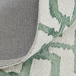 Feizy Lorrain 8919F Modern Geometric Rug in Ivory/Green